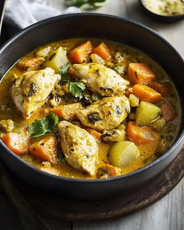 Colombo de Poulet Authentique 4 Recette de Colombo de poulet