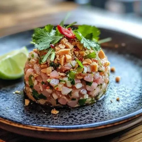 Tartare de Veau Façon Thaï 5 Tartare de Veau Façon Thaï