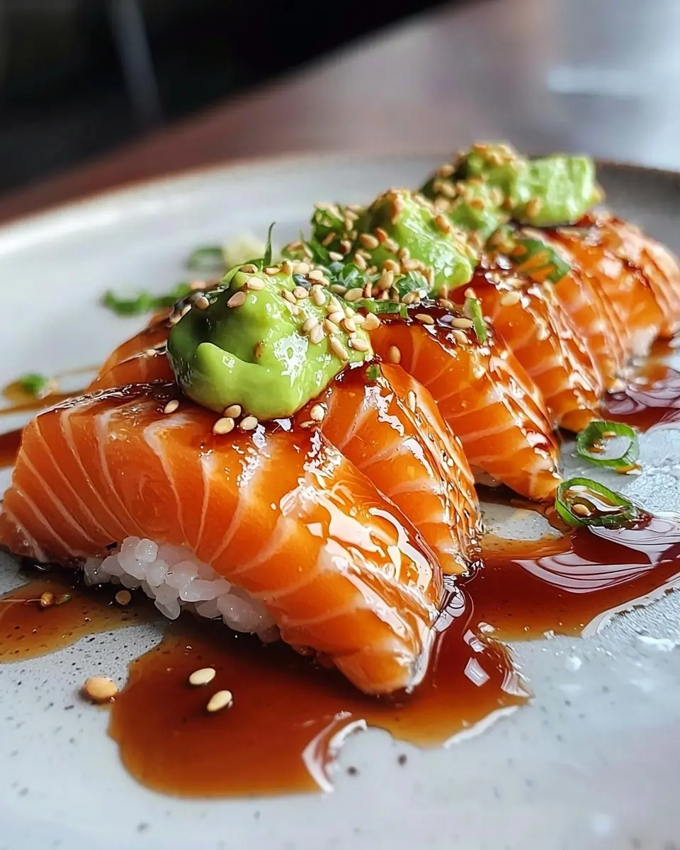 Tataki de Saumon Mariné Soja-Érable Sublime 1 Tataki de Saumon Mariné Soja-Érable