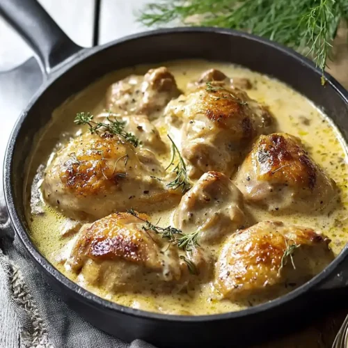 Poulet à la Moutarde Fondant 5 poulet a la moutarde