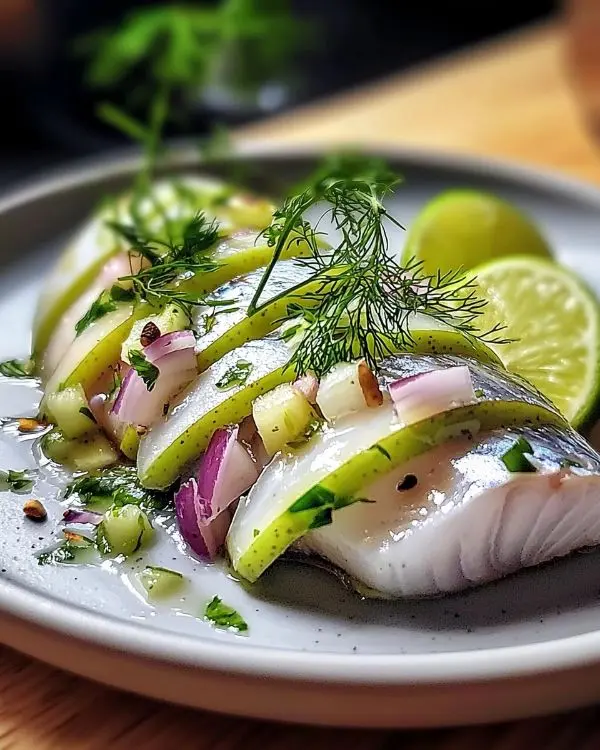 Ceviche de Maquereau, Leche de Tigre à la Pomme Verte et Fenouil Croquant 3 recette Ceviche de Maquereau