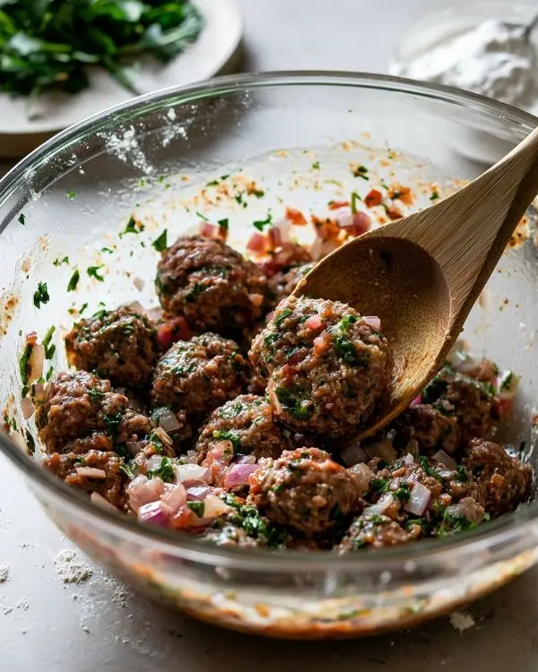 Recette Boulettes de Bœuf aux Herbes Parfumées 3 recette de boulette de boeuf