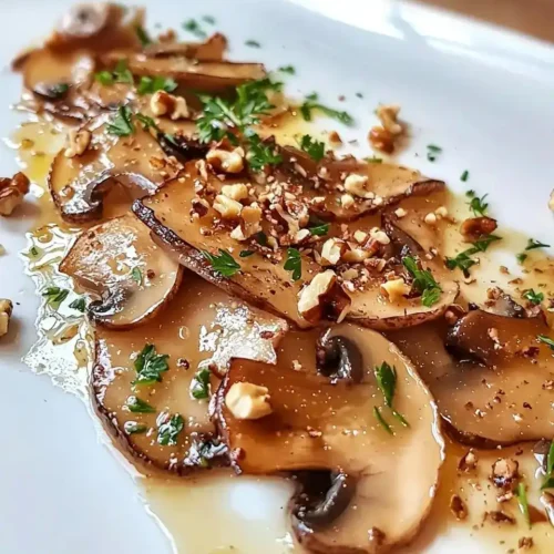 Carpaccio de Champignons de Paris Sublimé 5 Carpaccio de Champignons de Paris