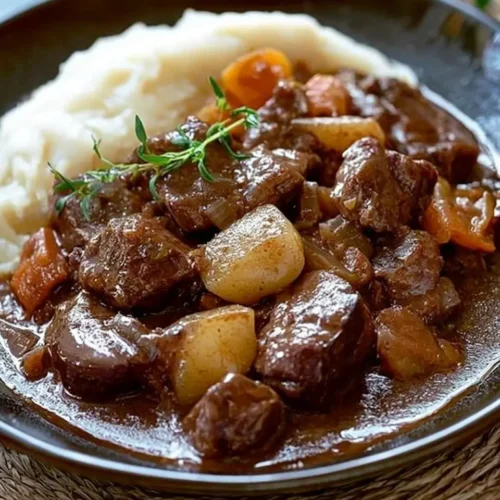 Recette Cœur de Bœuf Bourguignon Fondant 5 Cœur de Bœuf Bourguignon