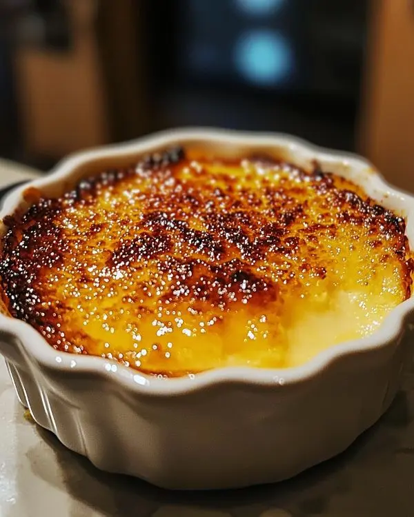 Crème Brûlée Salée au Potimarron Fumée 2 Crème Brûlée Salée au Potimarron, Éclats de Châtaignes