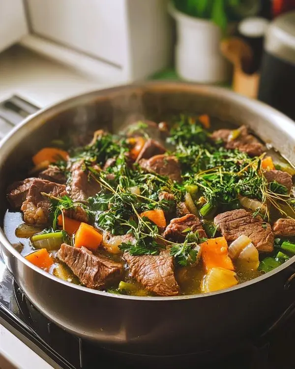 Recettes Langue de Bœuf 2 Cuisson langue de bœuf dans un bouillon aromatisé - Recettes Langue de Bœuf