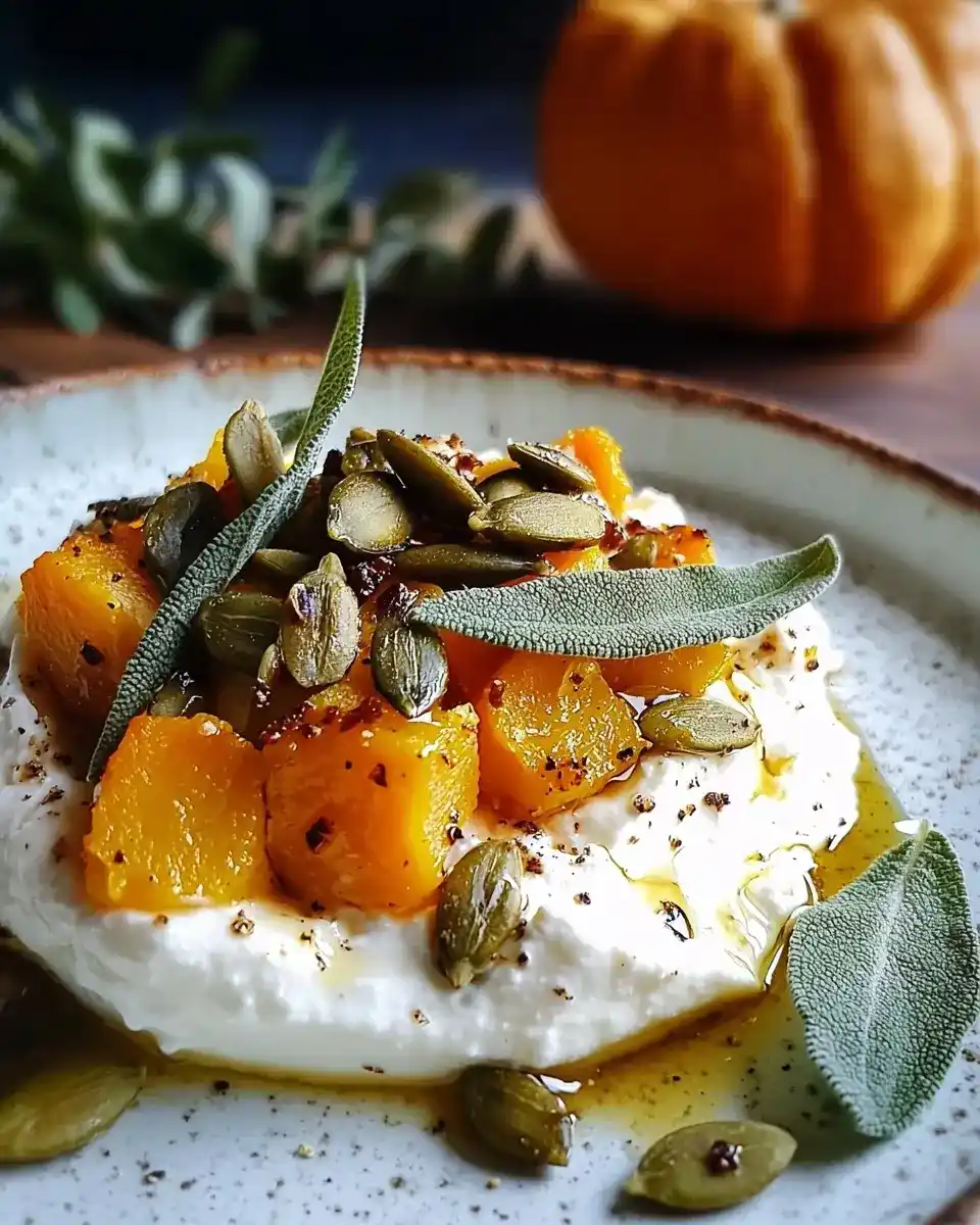 Feta fouettée Onctueuse avec Courge Butternut Rôtie 1 Feta fouettée Onctueuse avec Courge Butternut Rôtie