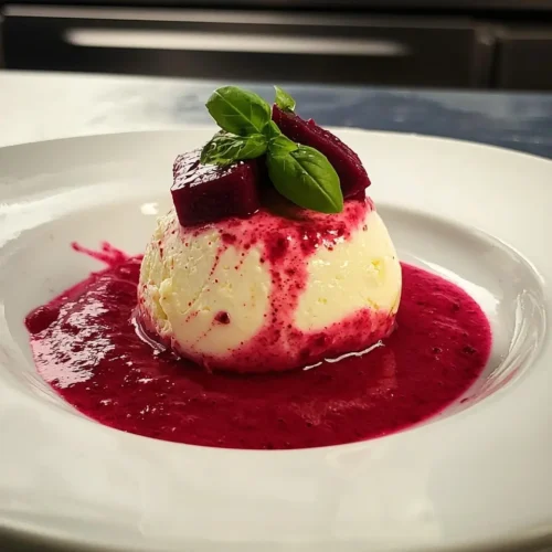 Île Flottante Salée au Parmesan sur Velouté Glacé 5 Île Flottante Salée au Parmesan sur Velouté Glacé
