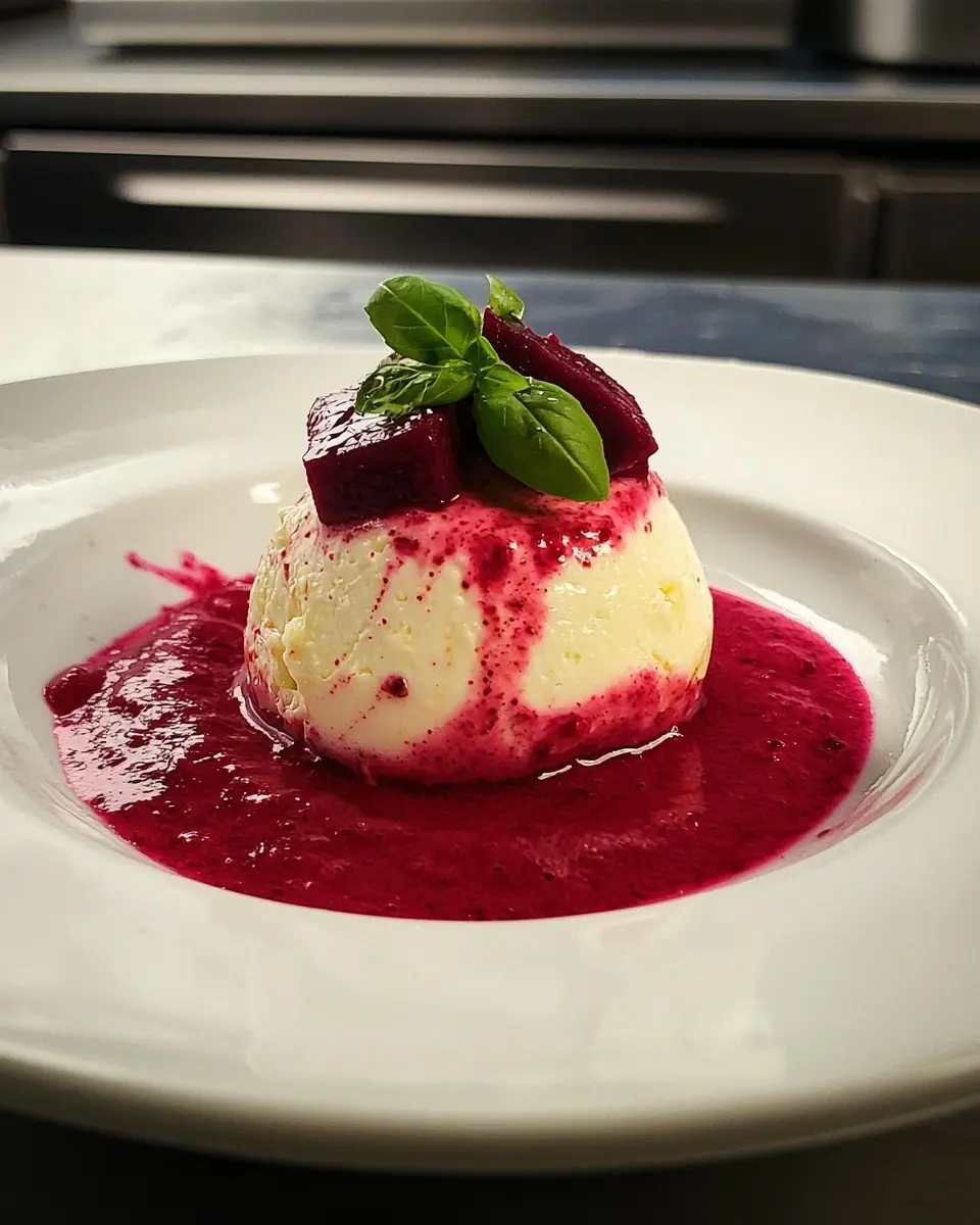 Île Flottante Salée au Parmesan sur Velouté Glacé 1 Île Flottante Salée au Parmesan sur Velouté Glacé