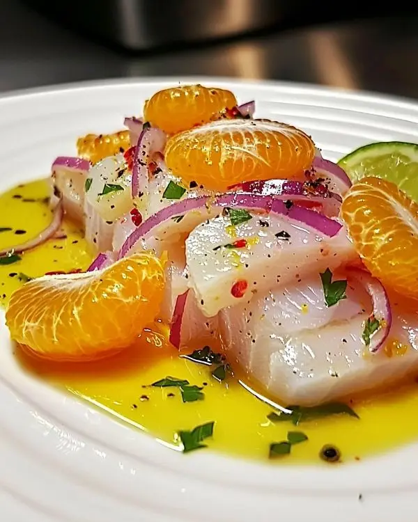 Ceviche de Bar Délicieux 2 Ceviche de Bar recette
