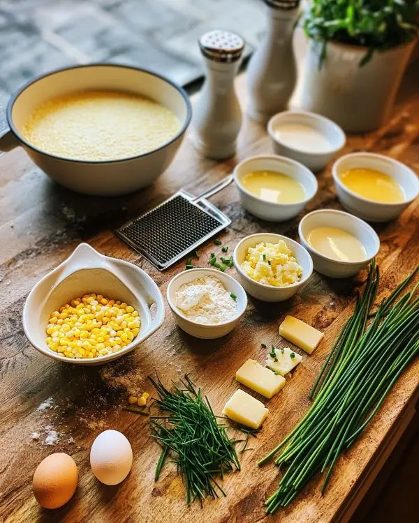 Île Flottante Salée Façon Œuf à la Coque 2 Les ingrédients pour l'Île Flottante Salée Façon Œuf à la Coque