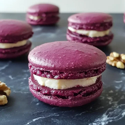 Macarons Salés de Betterave Rose 5 Macarons Salés de Betterave