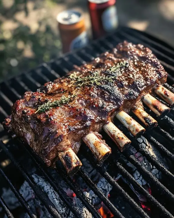 Recettes Côte de Bœuf 4 Mon setup barbecue pour côte de bœuf - feu indirect comme les pros m'ont appris
