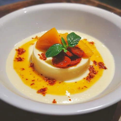 Panna Cotta Salée au Parmesan Exquise 5 Panna Cotta Salée au Parmesan