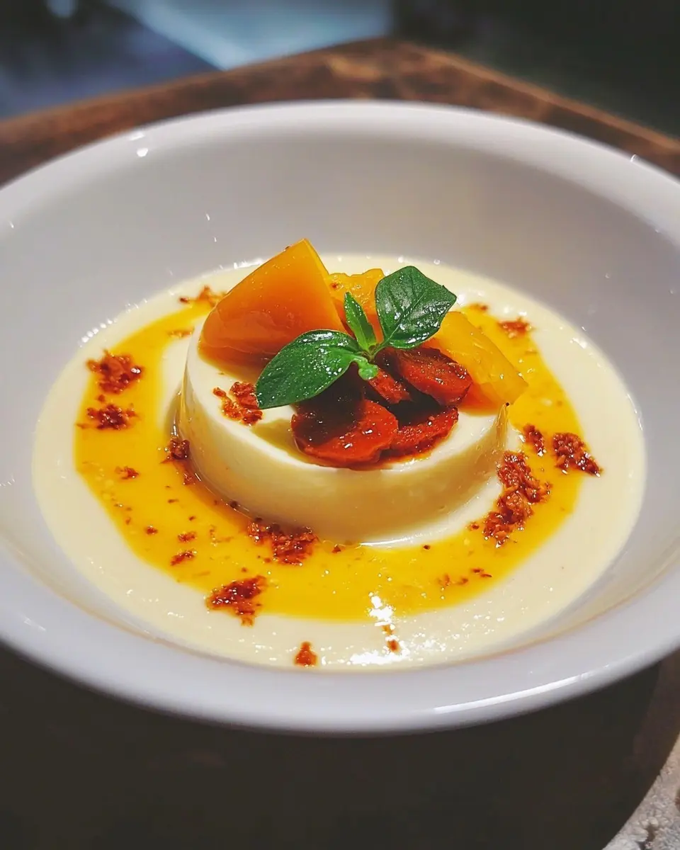 Panna Cotta Salée au Parmesan Exquise 1 Panna Cotta Salée au Parmesan