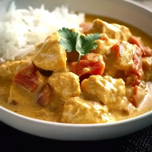 Poulet au Colombo Lait de Coco Parfumé 5 Poulet au colombo lait de coco