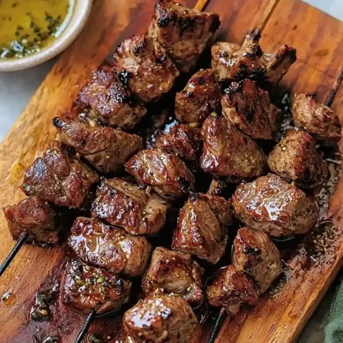 Recette Brochettes de Bœuf Mariné Parfumée 5 Recette Brochettes de bœuf mariné