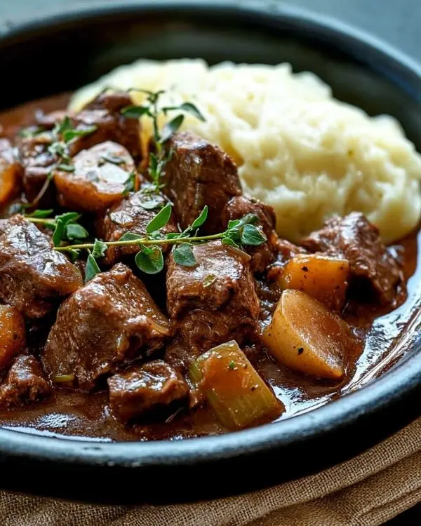Recette Cœur de Bœuf Bourguignon Fondant 4 Recette Cœur de Bœuf Bourguignon