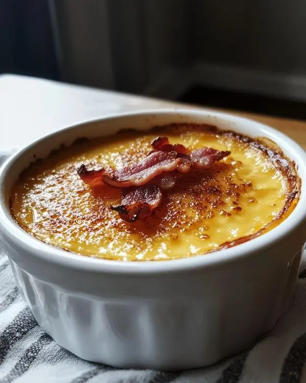 Crème Brûlée Salée au Potimarron Fumée 4 Recette Crème Brûlée Salée au Potimarron