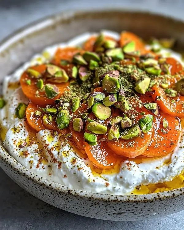 Feta Fouettée, Carottes Rôties au Miel et Za'atar 4 Recette Feta Fouettée, Carottes Rôties au Miel et Za'atar