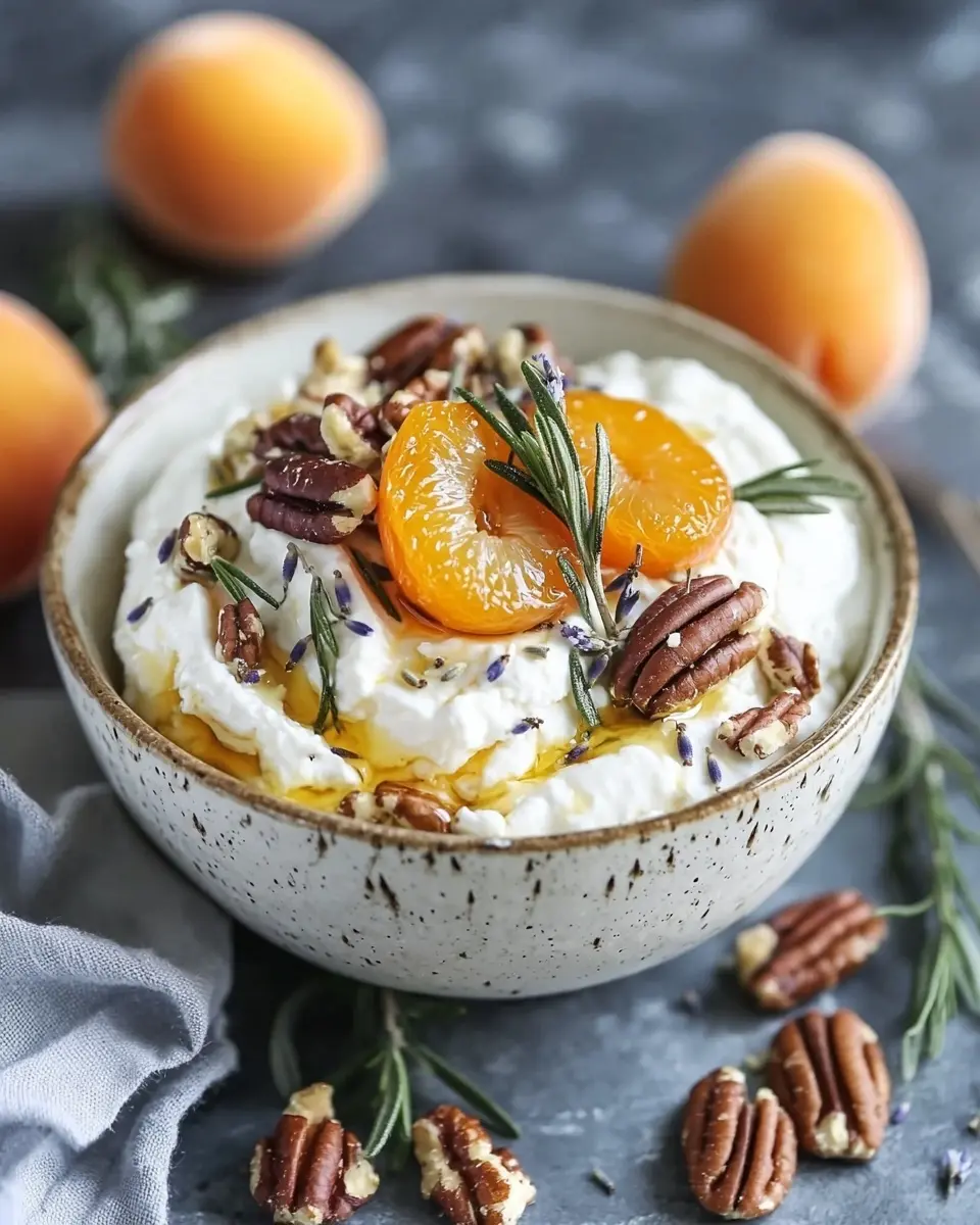 Feta Fouettée au Miel de Lavande Abricots Rôtis 1 Recette Feta Fouettée au Miel de Lavande Abricots Rôtis