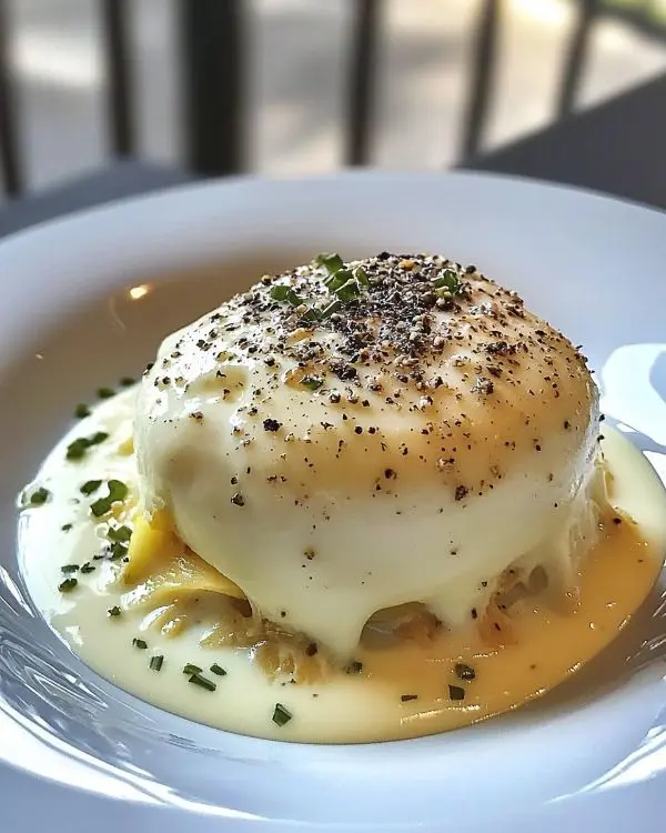 Flottante Salée à la Truffe Exquise 4 Recette Flottante Salée à la Truffe sur Velouté de Panais