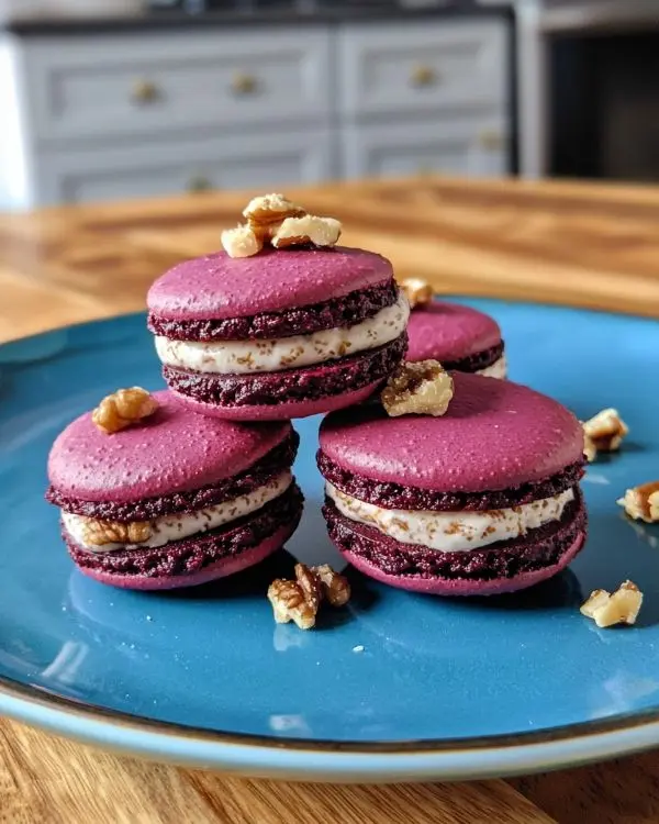 Macarons Salés de Betterave Rose 3 Recette Macarons Salés de Betterave