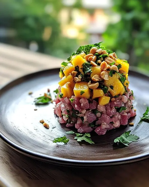 Tartare de Bœuf façon Thaï Explosif 3 Tartare de Bœuf façon Thaï Explosif