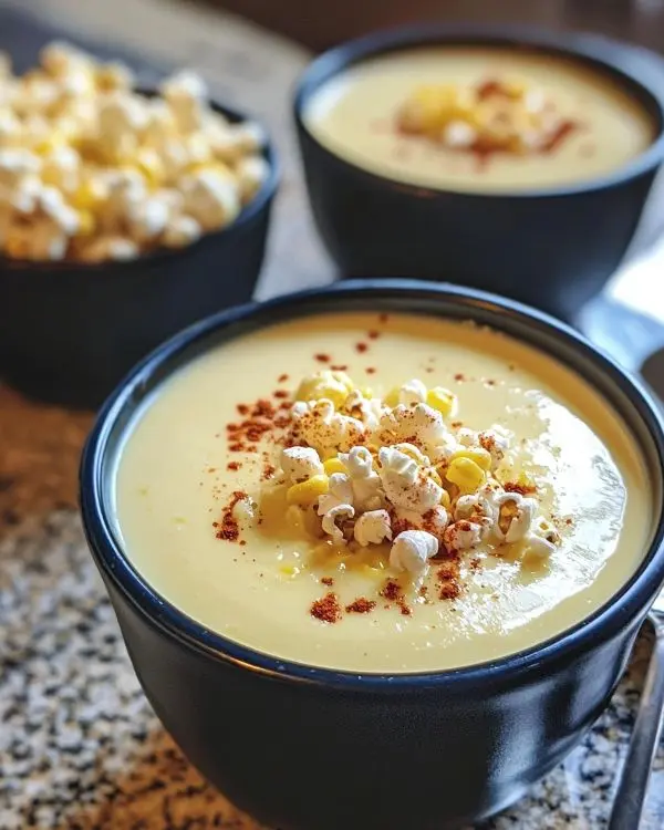 Velouté Glacé de Maïs Explosif 3 Recette Velouté Glacé de Maïs