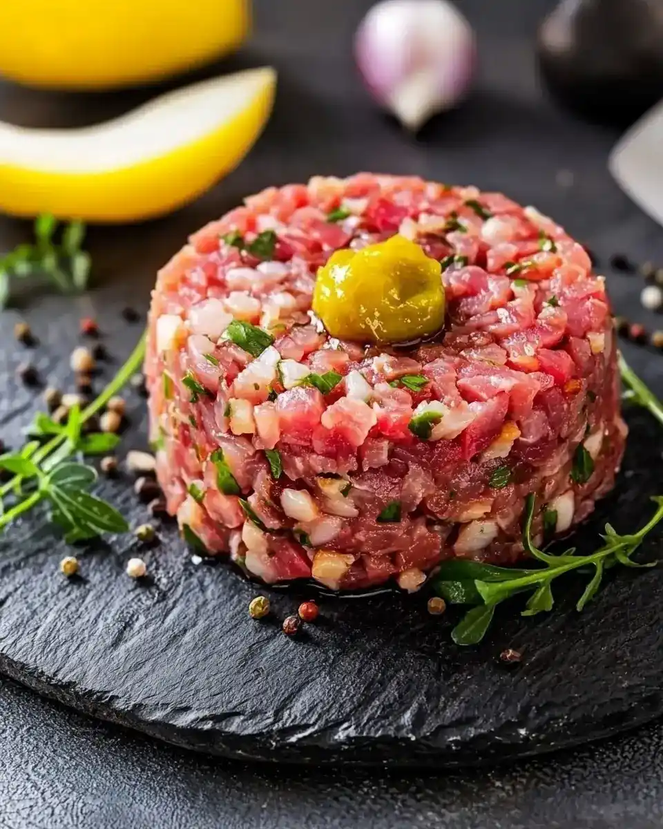 Tartare de Bœuf Recette Originale 1 Tartare de Bœuf Recette Originale