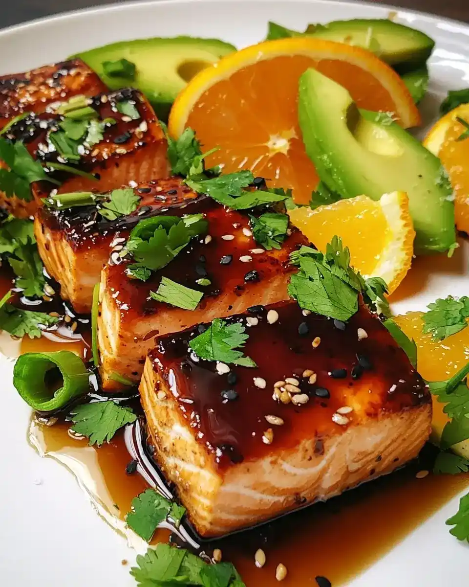 Tataki de Saumon Laqué à l'Érable Brillant 1 Tataki de Saumon Laqué à l'Érable