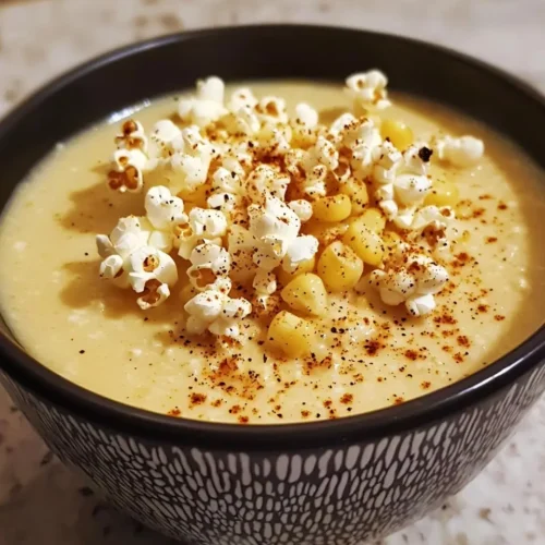 Velouté Glacé de Maïs Explosif 5 Velouté Glacé de Maïs