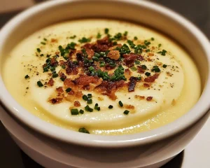 Île Flottante Salée à la Truffe