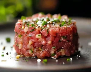 Recette Tartare de Bœuf au Couteau