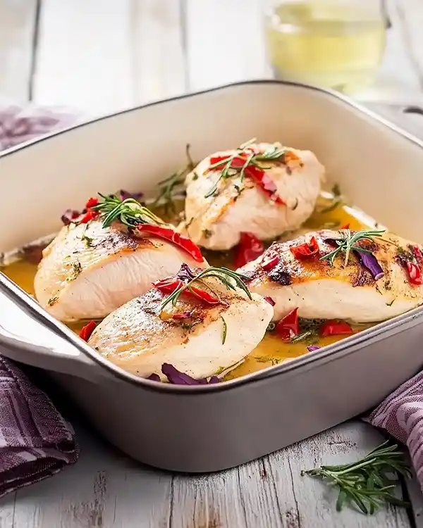 cuisson filet de poulet au four