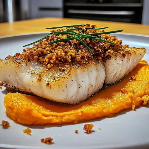 Dos de Cabillaud en Croûte de Chorizo