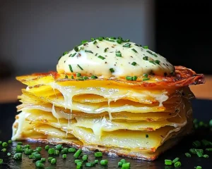 Millefeuille de Pomme de Terre Croustillant