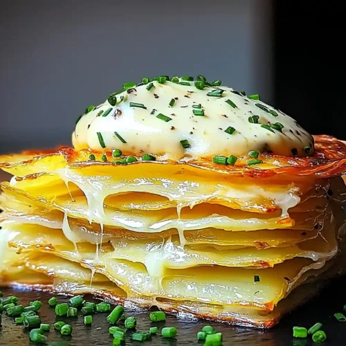 Millefeuille de Pomme de Terre Croustillant