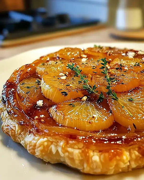 Tarte Tatin de Fenouil Confit à l'Orange et Chèvre Frais 2 Recette Tarte Tatin de Fenouil Confit à l'Orange et Chèvre Frais