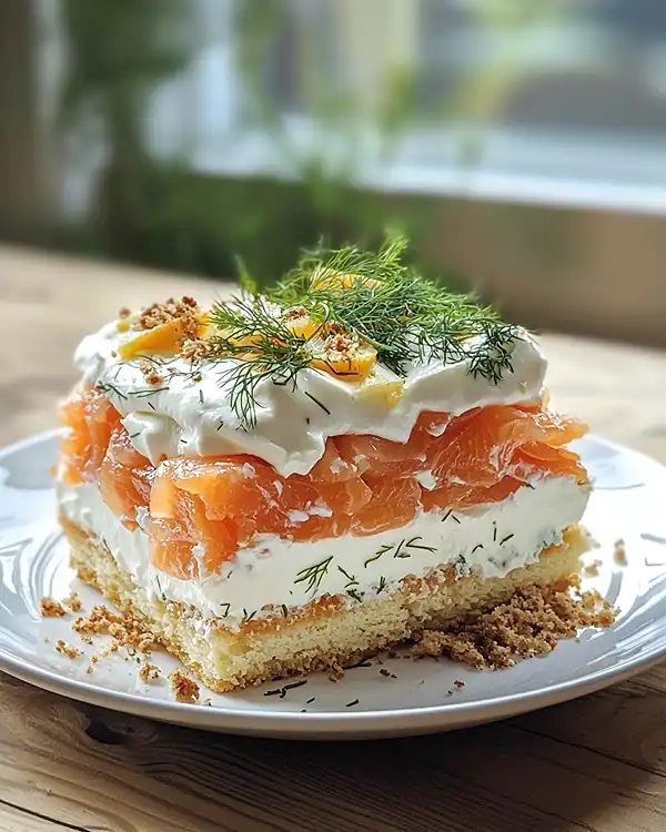 Tiramisu Salé au Saumon Fumé 5 Recette Tiramisu Salé au Saumon Fumé