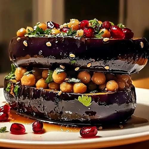 Steak d’Aubergine Laqué Miso-Érable