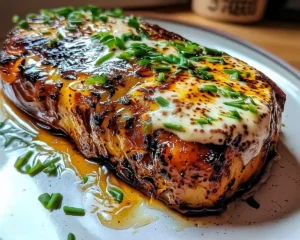 Steak de Céleri-Rave Rôti Laqué à la Moutarde