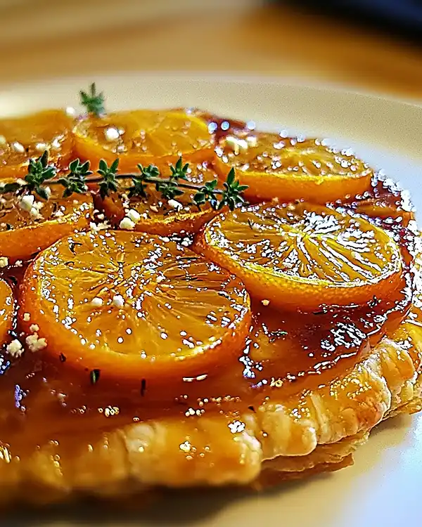 Tarte Tatin de Fenouil Confit à l'Orange et Chèvre Frais 4 Tarte Tatin de Fenouil Confit à l'Orange recette