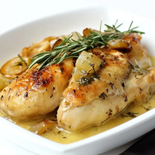 Poulet à L'estragon Crémeux 5 poulet à l'estragon