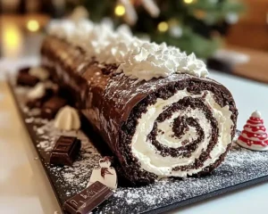 Bûche de Noël Roulée