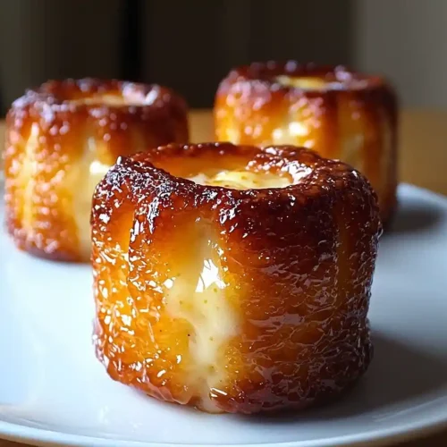Canelé Salé au Chorizo, Cœur Coulant de Chèvre 3 Canelé Salé au Chorizo