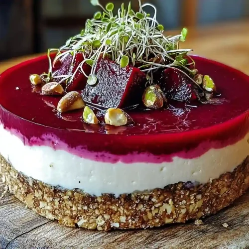 Cheesecake Salé Betterave
