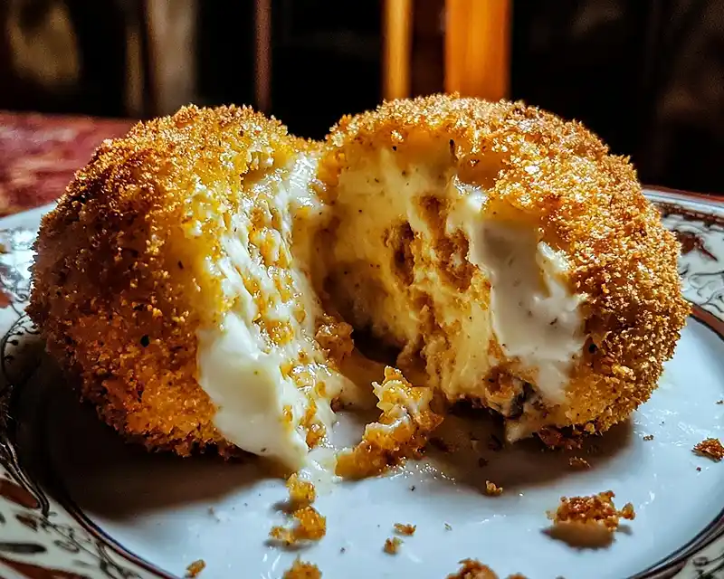 Cromesquis d’Aligot à la Truffe, Cœur Coulant de Cantal