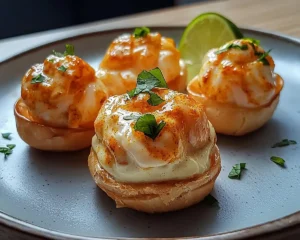 Profiteroles Salées au Crabe