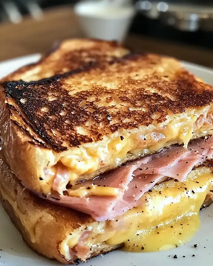 Recette Croque-Monsieur Perdu à la Brioche